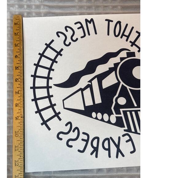 New Bundle of Hot Mess Express And Bun Life Chose Me T-Shirt Graphic Tee Craft - Picture 5 of 9